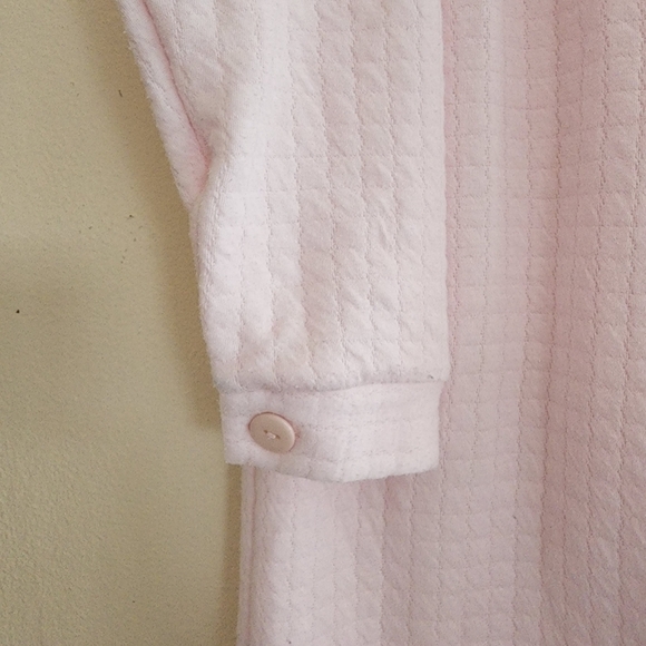 Lati Fashion Pink Floral Embroidered Nightgown Small - Picture 7 of 8